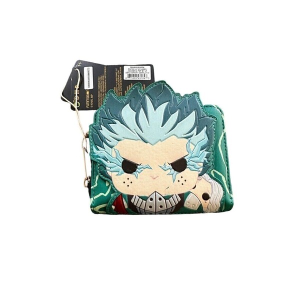 Funko Pop! by Loungefly My Hero Academia Deku Infinity Glow Cosplay Wallet - Picture 2 of 13